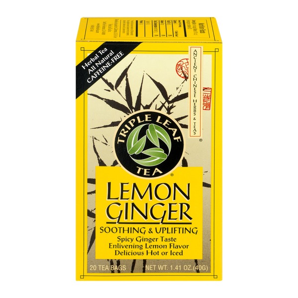 Lemon Ginger Tea (Triple Leaf Tea)
